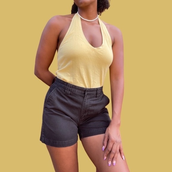 High Waisted Cargo Shorts